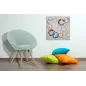 OBRAZ NA PŁÓTNIE FLOATING CIRCLES -A- 80X3X80 cm